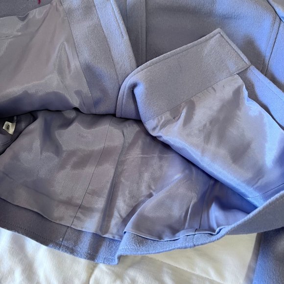 Ann Taylor Loft virgin wool,blazer periwinkle women's sz 4, light blue - Picture 16 of 16